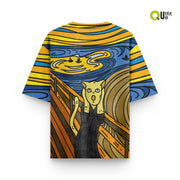 SCREAMING CAT OVERSIZED TSHIRT