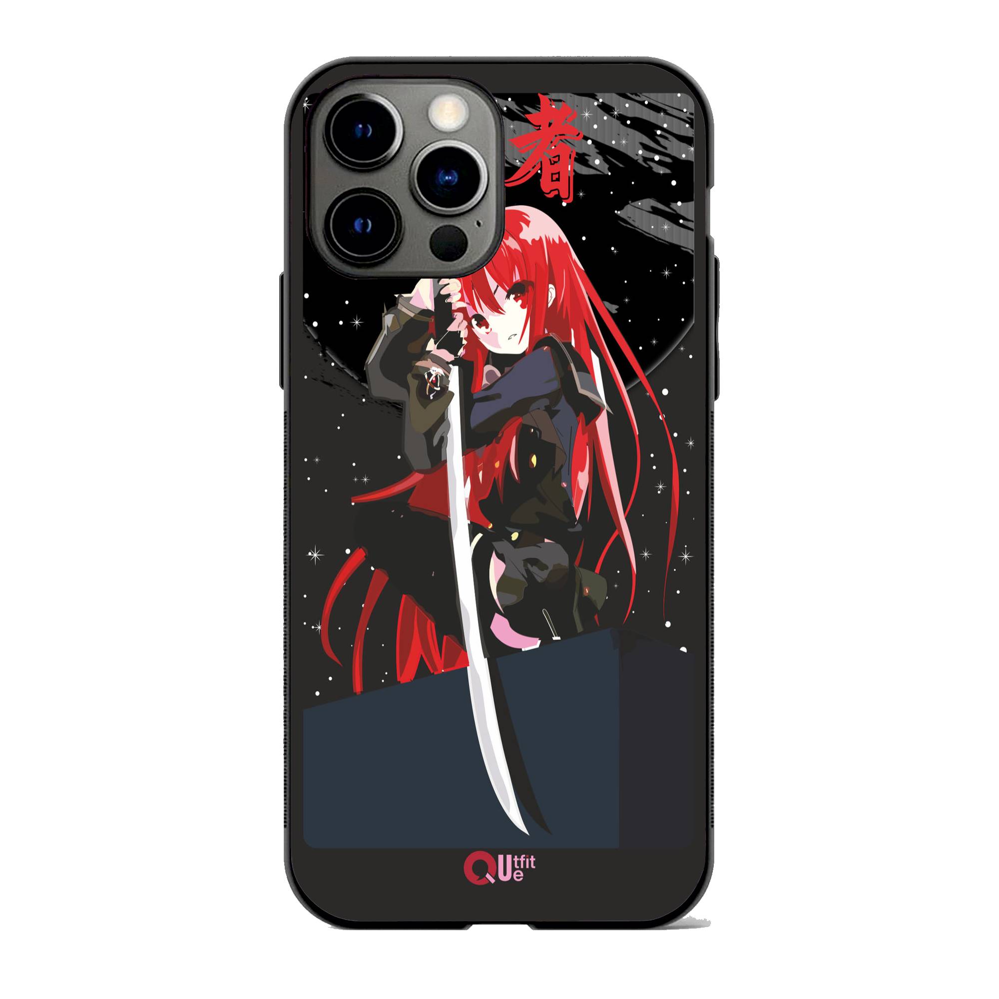 Ninja Girl Metal TPU hybrid Protection Case - outfitquePhone case