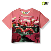 Octopus Crop Top