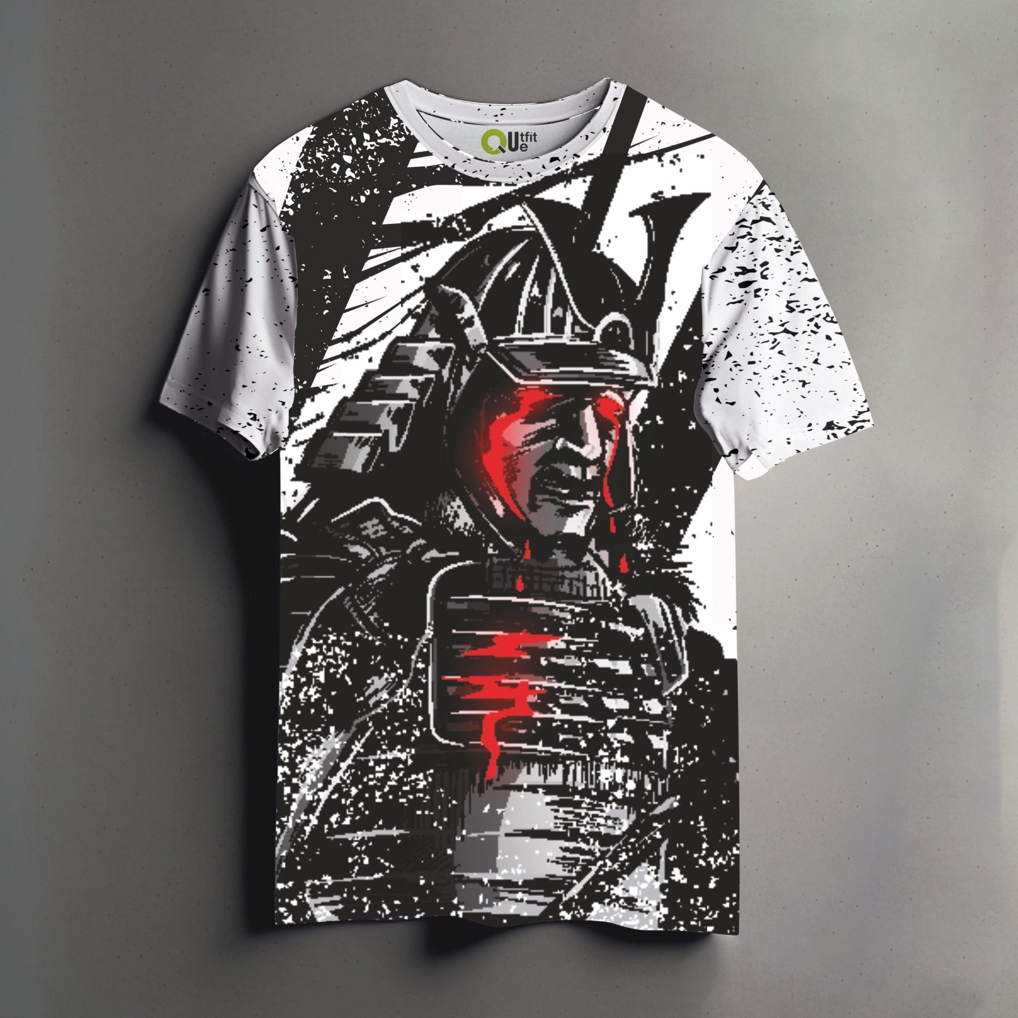 Samurai Worrier Printed Tee - outfitque