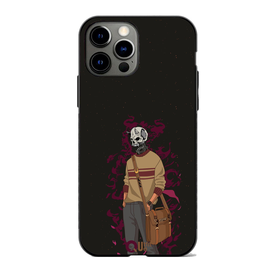 Skull Boy Metal TPU hybrid Protection Case - outfitquePhone case